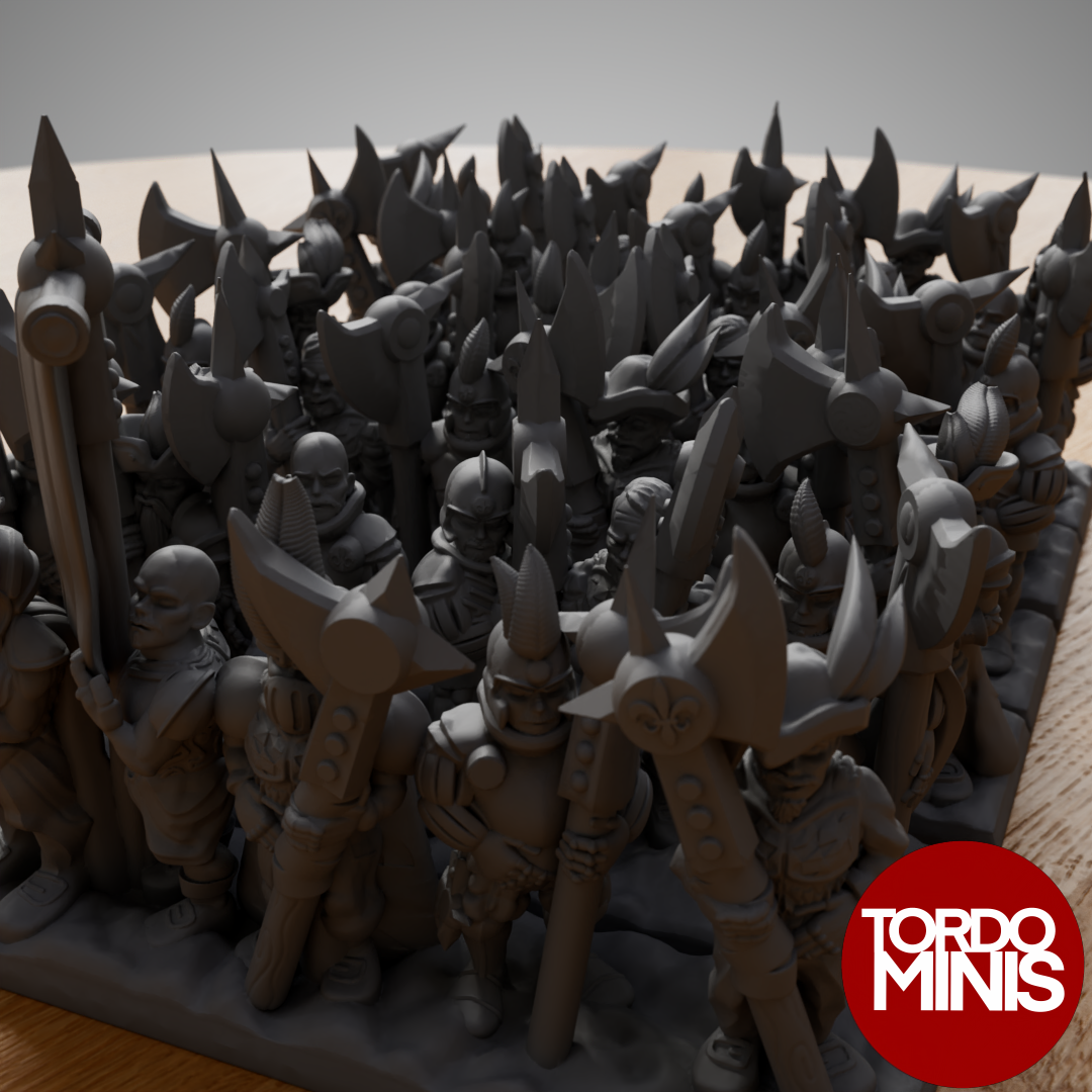 Kingdom's Halberd (10mm stips and singles)